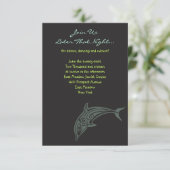 Carte de fête de Bat Mitzvah DOLPHINS DANSEURS (Debout devant)