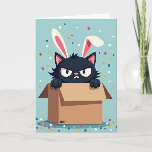 Carte de fête de Grumpy Cat (Devant)