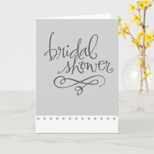 Carte de Fête de la mariée (Fleur jaune)