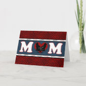 Carte de fête de la mère de maman chat (Devant)