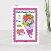 Carte de fête de la mère et du fils de l’Eléphant  (Dos)