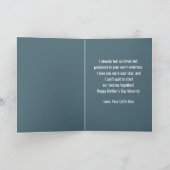 Carte de fête de la mère pour que maman soit du bé (Intérieur)