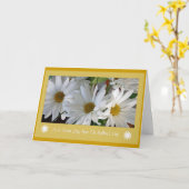 Carte de fête de la mère pour Step Maman (Fleur jaune)