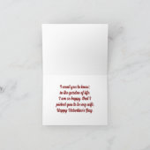 Carte de fête de la Saint-Valentin gnome (Intérieur)