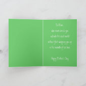 Carte de fête de maman lapin et maman lapin (Intérieur)