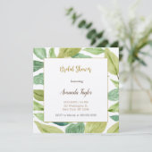 Carte de Fête de Mariage Calligraphique Minimalist (Debout devant)