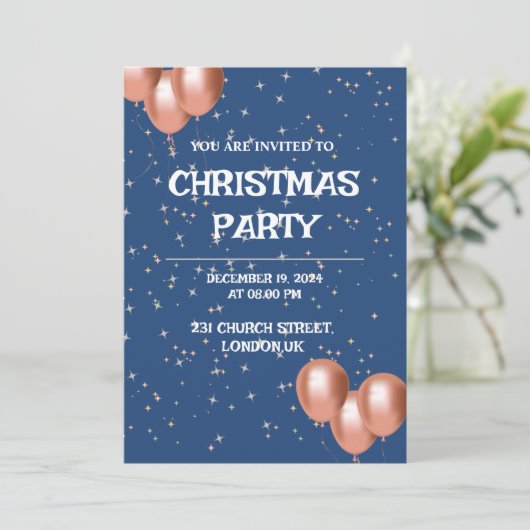 CARTE DE FÊTE DE NOËL (Debout devant)