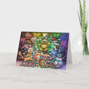 Carte de fête de Noël