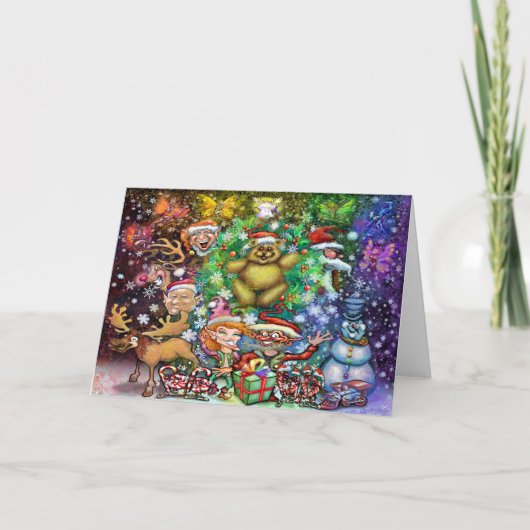 Carte de fête de Noël (Devant)