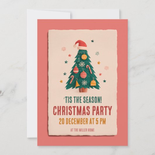 Carte de fête de Noël (Devant)