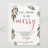 Carte de fête de Noël (Devant)