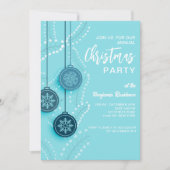 Carte de fête des Invitations de Noël avec code QR (Devant)