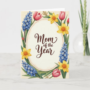Carte de Fête des Mamans Botanique