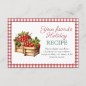 Carte de Fête des mariées de demande de recette Fa (Devant)