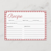 Carte de Fête des mariées de demande de recette Fa (Dos)