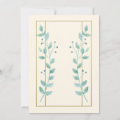 Carte de Fête des mariées des changements de régim (Dos)