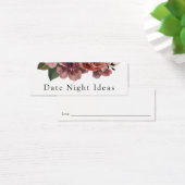 Carte de Fête des mariées des idées de la nuit (Bureau)