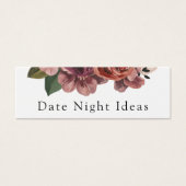 Carte de Fête des mariées des idées de la nuit (Devant)