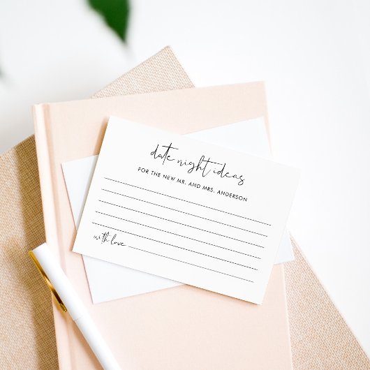 Carte de Fête des mariées des idées de nuit STELLA