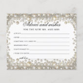 Carte de Fête des mariées Diamond Pearl (Devant)
