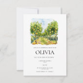 Carte de Fête des mariées en carrelage de citron m (Dos)