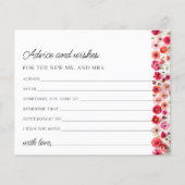 Carte de Fête des mariées Love in Bloom Conseils e (Devant)