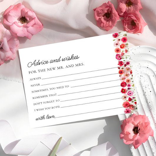 Carte de Fête des mariées Love in Bloom Conseils e