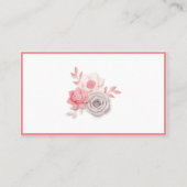 Carte de Fête des mariées Mariage au carrelage à v (Dos)