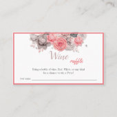 Carte de Fête des mariées Mariage au carrelage à v (Devant)