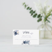 Carte de Fête des mariées Mariage au carrelage à v (Debout devant)