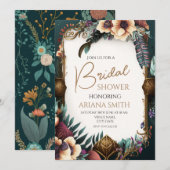 Carte de Fête des mariées personnalisable (Devant / Derrière)