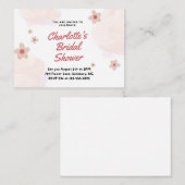 Carte de Fête des mariées personnalisable (Devant / Derrière)