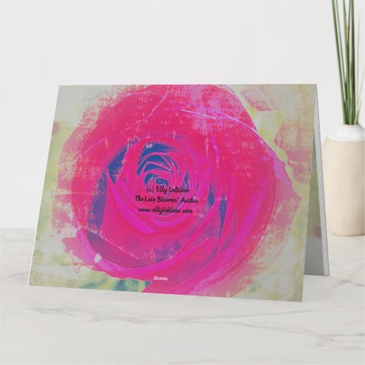 Carte de fête des mères (Dos)