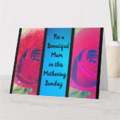 Carte de fête des mères (Devant)