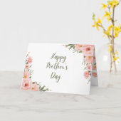 Carte de fête des mères (Fleur jaune)