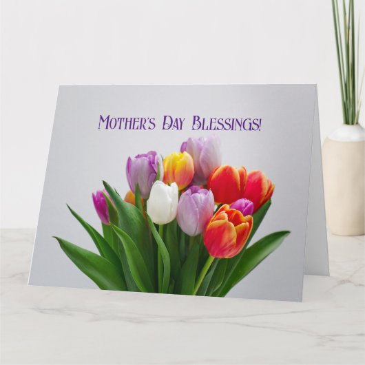 Carte de fête des mères (Devant)