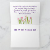 Carte de fête des mères (Intérieur)