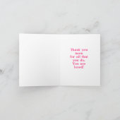 Carte de fête des mères (Intérieur)