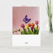 Carte de fête des mères (Dos)