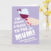 Carte de fête des mères  (Fleur jaune)