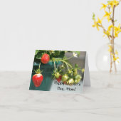 Carte de fête des mères (Fleur jaune)