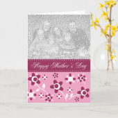 Carte de fête des mères (Fleur jaune)