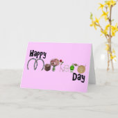 Carte de fête des mères (Fleur jaune)