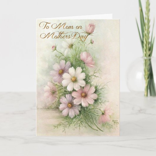 Carte de fête des mères (Devant)