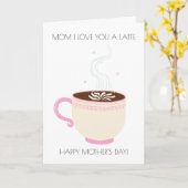 Carte de fête des mères amusante (Fleur jaune)