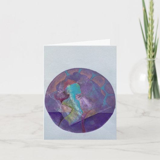 Carte de fête des mères artistiques (Devant)