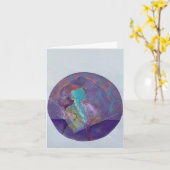 Carte de fête des mères artistiques (Fleur jaune)