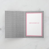 Carte de fête des mères au coeur de la mère (Intérieur)