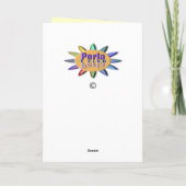 Carte de fête des mères avec enfant (Dos)