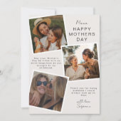 Carte de fête des mères avec photo (Devant)